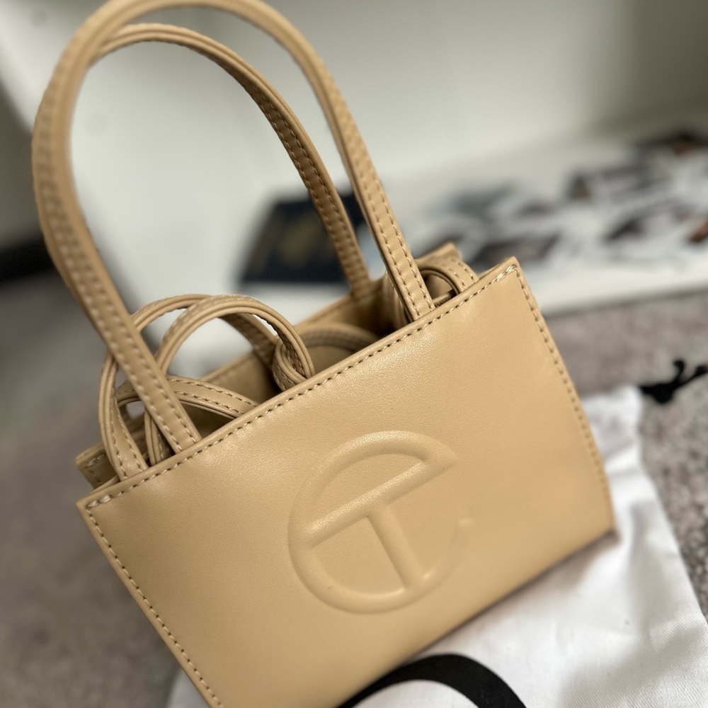 SMALL NUDE TELFAR BAG